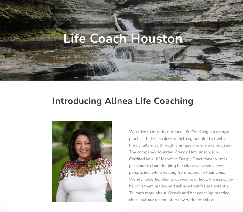 press Life Coach Houston Alinea Life Coaching